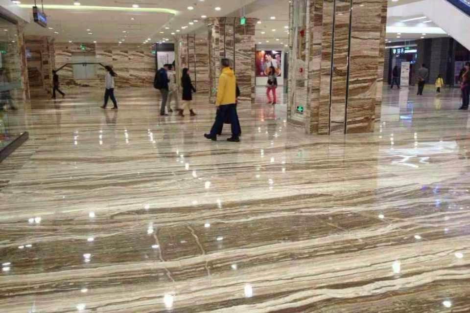 Natural Beige Travertine for Floor Tile, Mosaic Tile or Fireplace(YQT)
