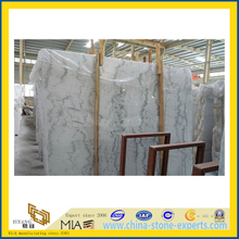 Honed / Polished White Marble Slabs -Guangxi White Marble Slab