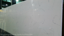 Carrara White Artificial Engineered/Quartz Stone for Slabs, Countertop/Vanity Top (YYCV)