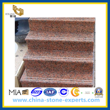 Red Flamed Granite Steps for Outdoor Floor Paving(YQG-PV1013)