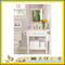 White Artifical Stone Quartz Vanity Tops for Bathrooms, Hotel