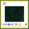 Discount Natural Polished India Green Marble Stone Tile for Floor(YQC)