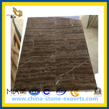 Coffee Brown Marble Tiles for Wall, Countertop(YQC)