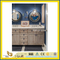 White Artifical Stone Quartz Vanity Tops for Bathrooms, Hotel