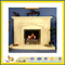 Indoor Decoration Natural Stone Carving Marble Fireplace (YQG-F1001)