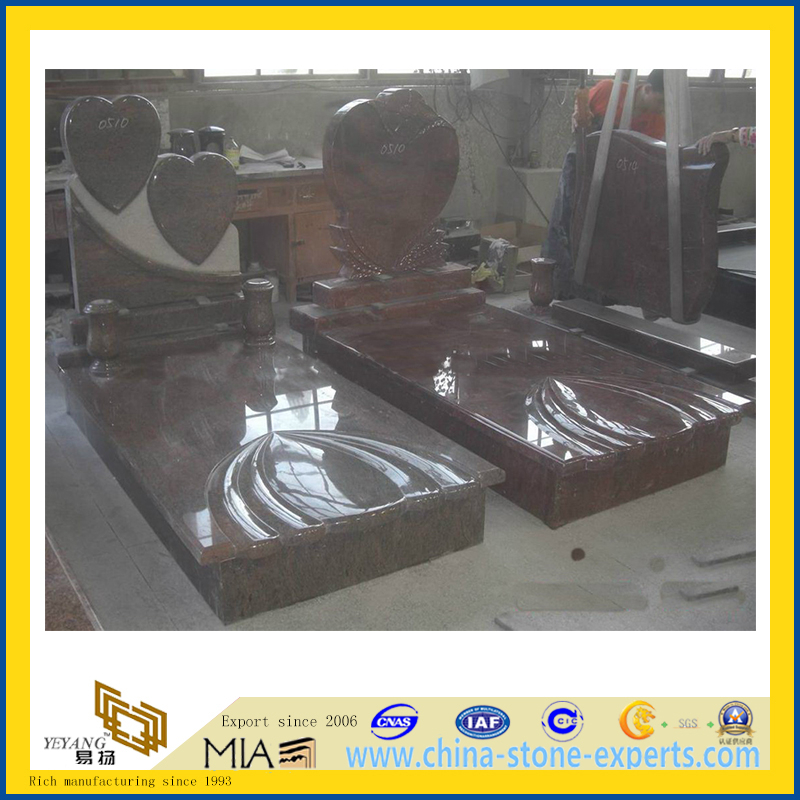 Granite Monument & Tombstone for European & Us Market (YQA-T1008)