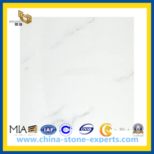 Italian White Carrara Marble for Tile, Countertop, Slab(YQC)