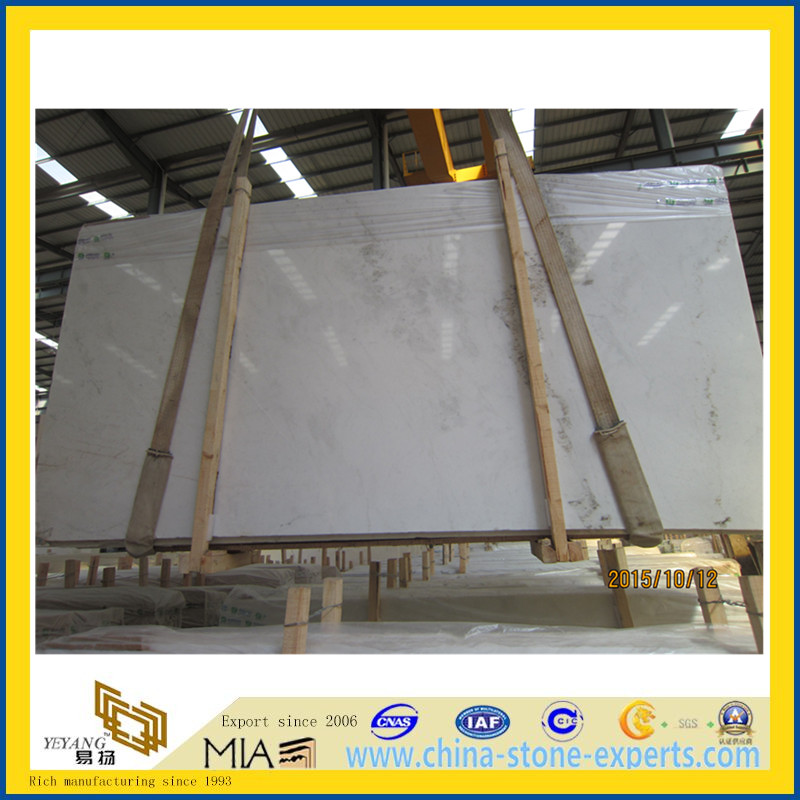 Castro White Marble Slab for Floor &amp; Wall Tiles (YYL)