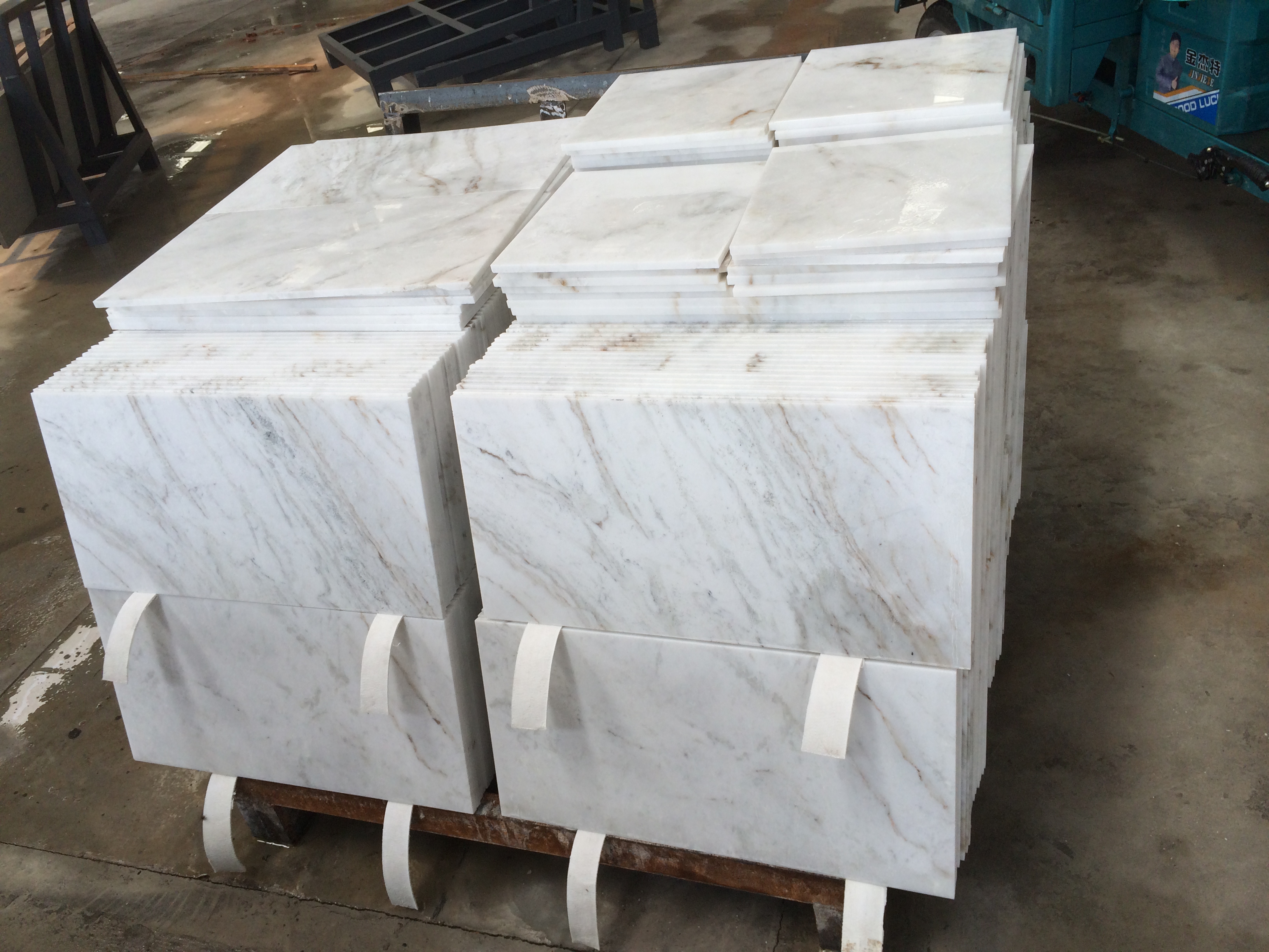Arabescato Venato-NEW White Marble Tiles from YEYANG Quarry