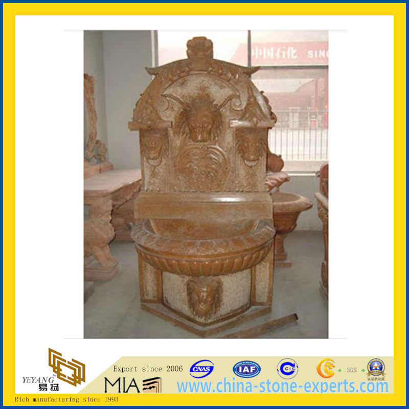 Granite Marble Wall Fountain for Ornament(YQC)
