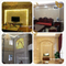 Golden Marble Background for Hall Design (YQW-MB081501）