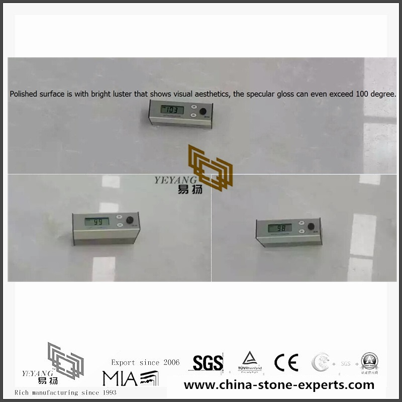 High Polished Arabescato Venato White Marble for Bathroom Decoration (YQW-MSA063001）