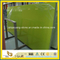 Apple Green Artificial Quartz Stone Slab for Kitchen Countertop