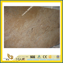 Polished Madura Gold Granite Slab for Countertop/Vanity Top
