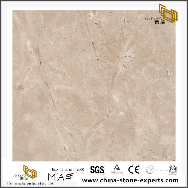 Beige Natural Stone Ivory White Travertine Slab