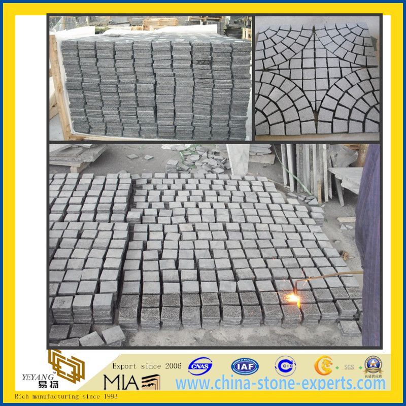 Granite Cobble / Cube Paving Stone for Landscape, Garden (YYL)