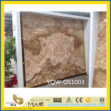 Yellow Onyx Stone Slab for Background with Best Prices (YQW-OS1003)