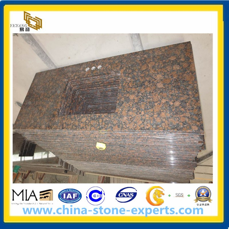 Baltic Brown Granite Countertop and Vanity Top for Kitchen (YYAZ)