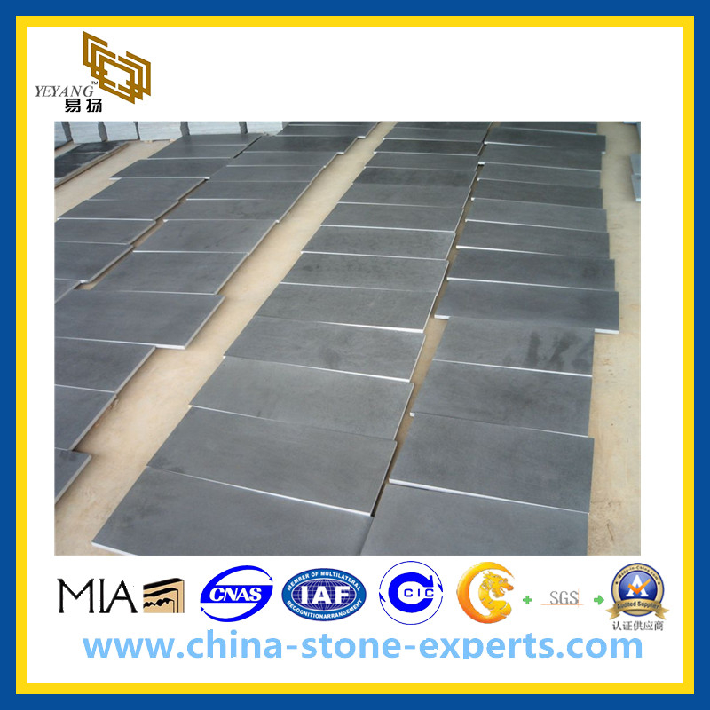 Honed Dark Grey Basalt Tiles for Floor Paving(YQG-PV1015)