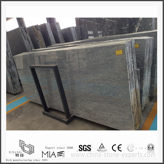 Beautiful New Roman Ice Dark Grey Marble for Kitchen/Bathroom Countertops & Floor Tiles(YQW-MS31013)