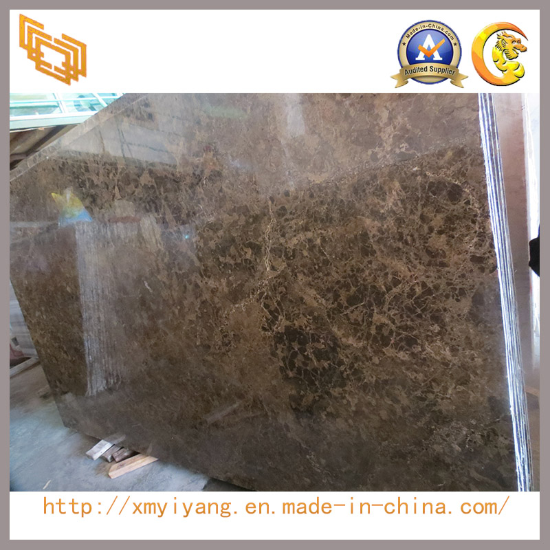 Dark Emperador Brown Marble Tile for Floor / Wall