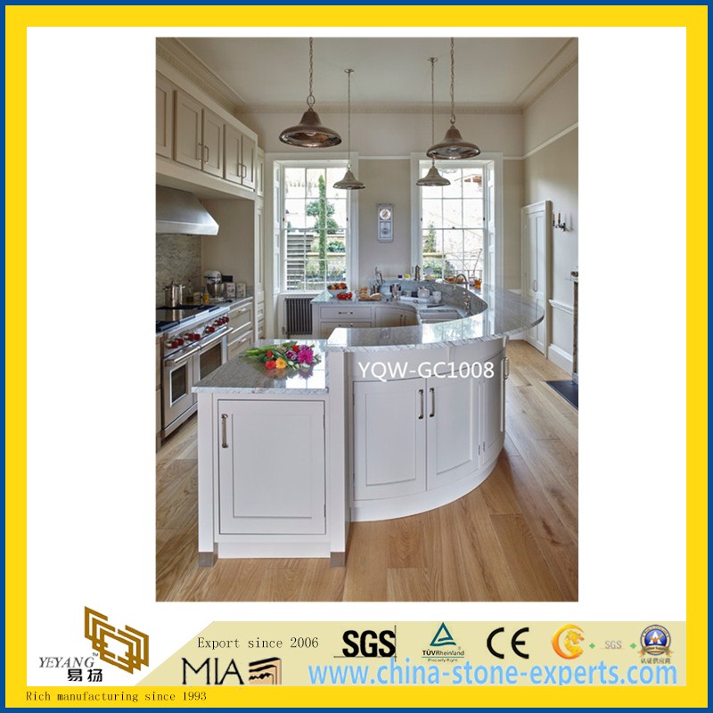 Cheap Yellow/Red/White/Grey Granite Stone Countertop for Kitchen / Hotel