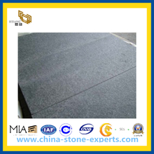 Flamed Twilight Black/Black Pearl Basalt Granite Stone G684 Tile (YQW-VBPG)
