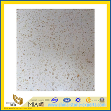 Polished White Artificial Quartz Stone for Tiles, Slabs, Countertops (YQC)