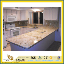 Prefabricated New Millenium Cream White Granite Kitchen Countertop