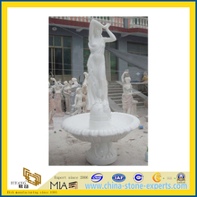 Natural Marble Modern Art Stone Carving Sculpture for Outdoor Garden(YQC)