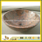 G562 Maple Red Granite Lavabo for Restaurant Bathroom