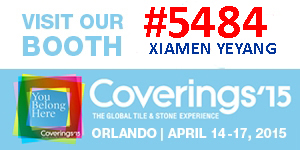 Yeyang Stone News:Invite to our stand NO. #5484 at Coverings fair in Orlando,FL