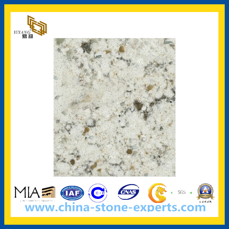 Quartz Stone Bath Granite Countertop (YQG-CV1017)