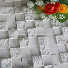 White Travertine Mosaic Tile for Decoration / Background Wall