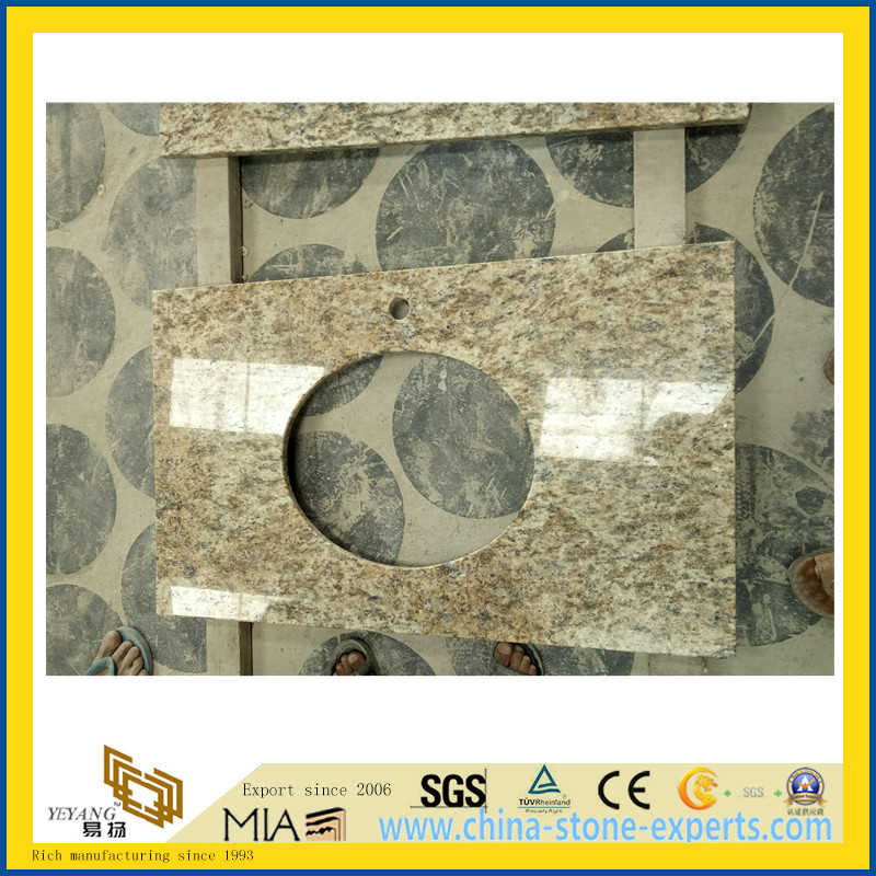 Hot Sale Santa Cecilia Granite Vanitytop for Bathroom