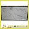 SGS Custom White Calacatta Artifical Quartz Stone Countertop for Kitchen, Island(YQW-QC8023)
