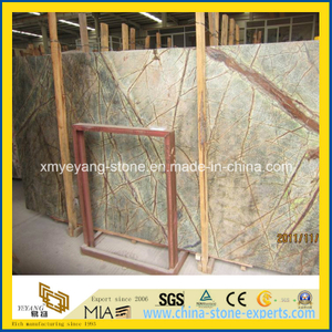 Rain Forest Green Marble Slab for Countertop or Flooring