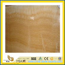 Polished Stone Honey Onyx Marble Slabs for Countertop/Vanitytop (YQC)