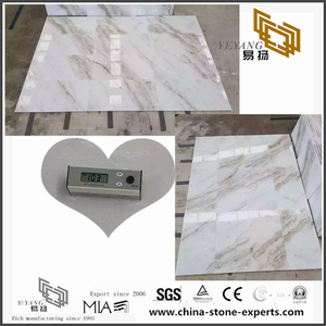 Natural Arabescato Venato White Marble Tile for Flooring Decor (YQW-MSA070606）