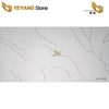 China Calacatta Quartz Engineered Stone For Bathroom Vanity Top NT309