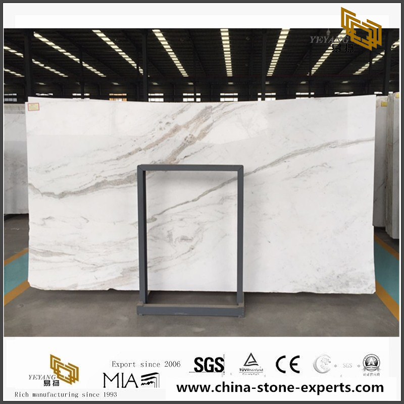 Exclusive China Carrara White Marble Slab for Wall & Floor