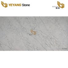 Marble Look Featured Engineered Stone Quartz Slab Manufacturers Supplier NT410