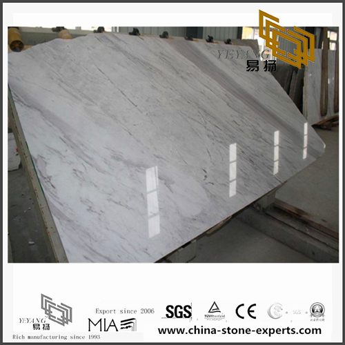 Beautiful Volakas White Marble Stone for Wall Backgrounds & Floor Tiles（YQN-092904）