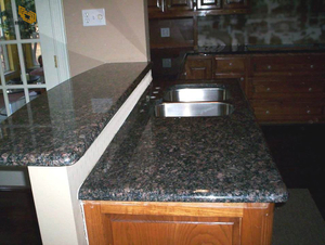 Sapphire Brown Countertop Project -YEYANG STONE FACTORY