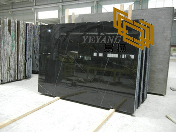Black marble for decoration background（YQN-082502）