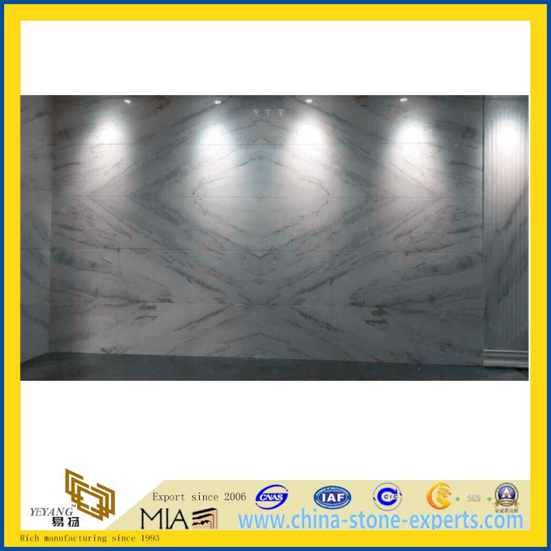 Castro White Marble Slab for Floor &amp; Wall Tiles (YYL)