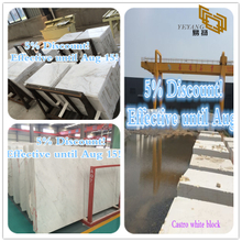 New Promotion -Castro White Marble from China Marble Factory (YQW-MSA072801)