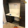 Calacatta white quartz kitchen countertops project manufacture YQ-NT309