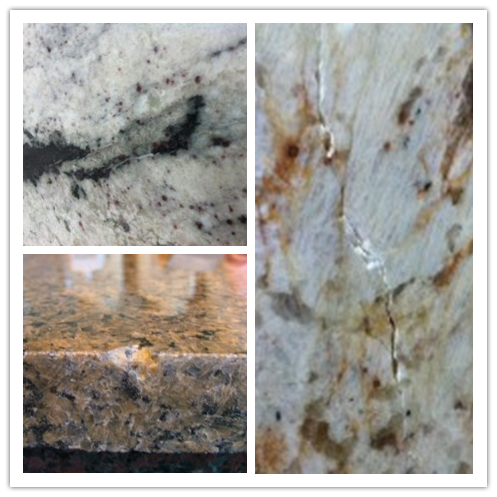 HOW TO REPAIR FISSURES, CRACKS AND CHIPS IN COUNTERTOPS