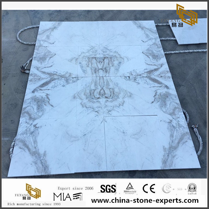Exclusive China Carrara White Marble Slab for Wall & Floor